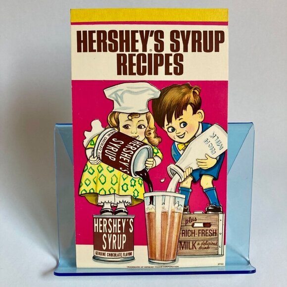 Vintage Hershey's Syrup Recipes #5702 Notepad Recipe Book - Picture 1 of 9